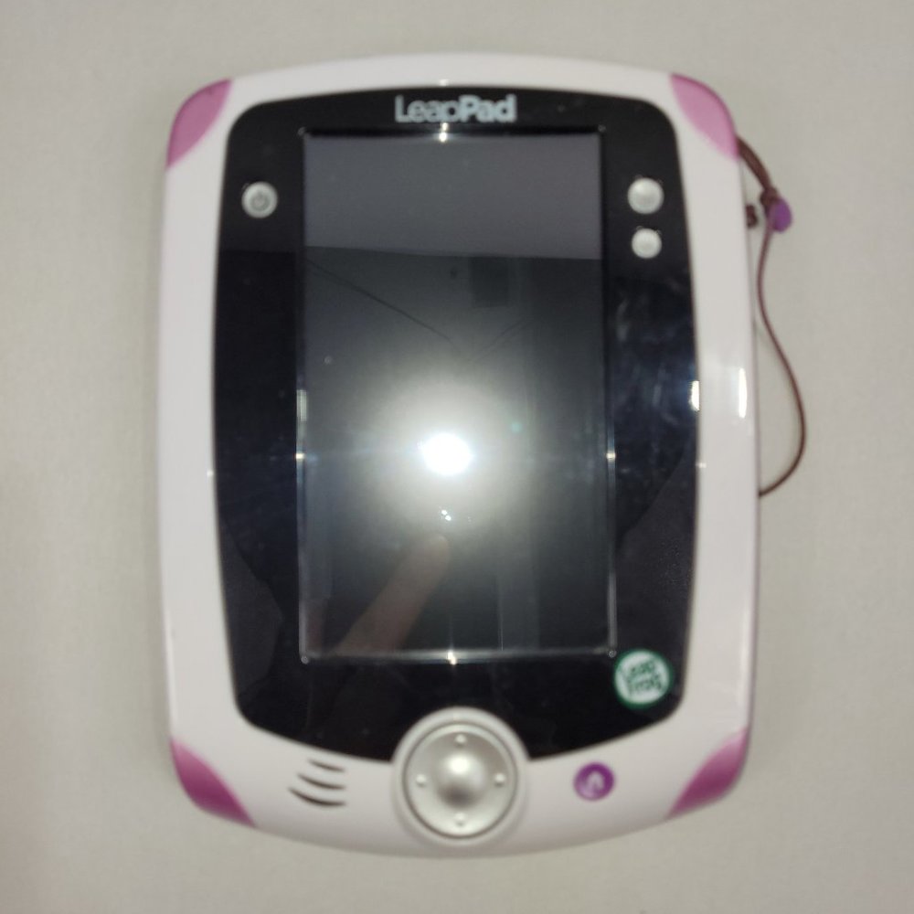 Leapfrog Leappad Handheld Kids Learning Video Game Tablet & Cartridge